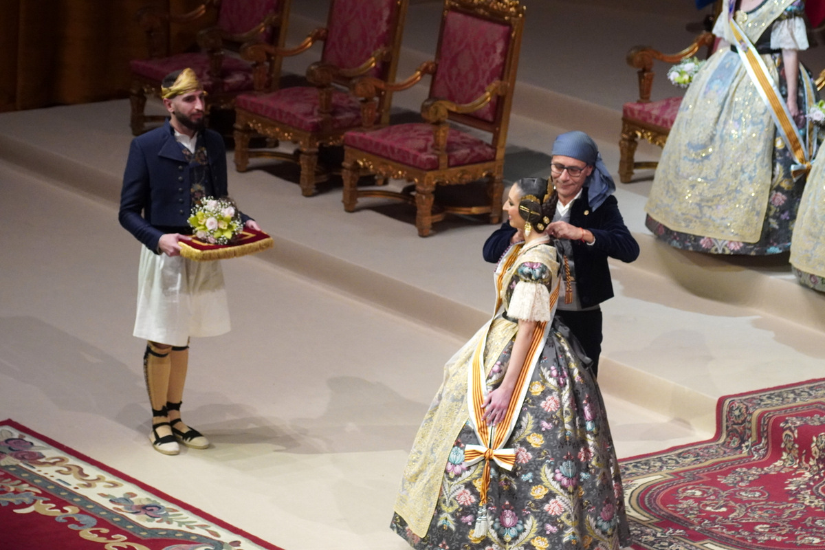 Exaltación de María Estela Arlandis como Fallera Mayor de Valencia 2024